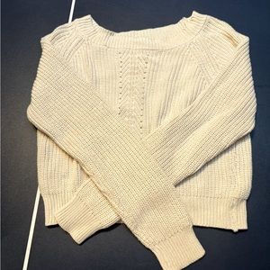 White/Cream Sweater Forever 21 size small